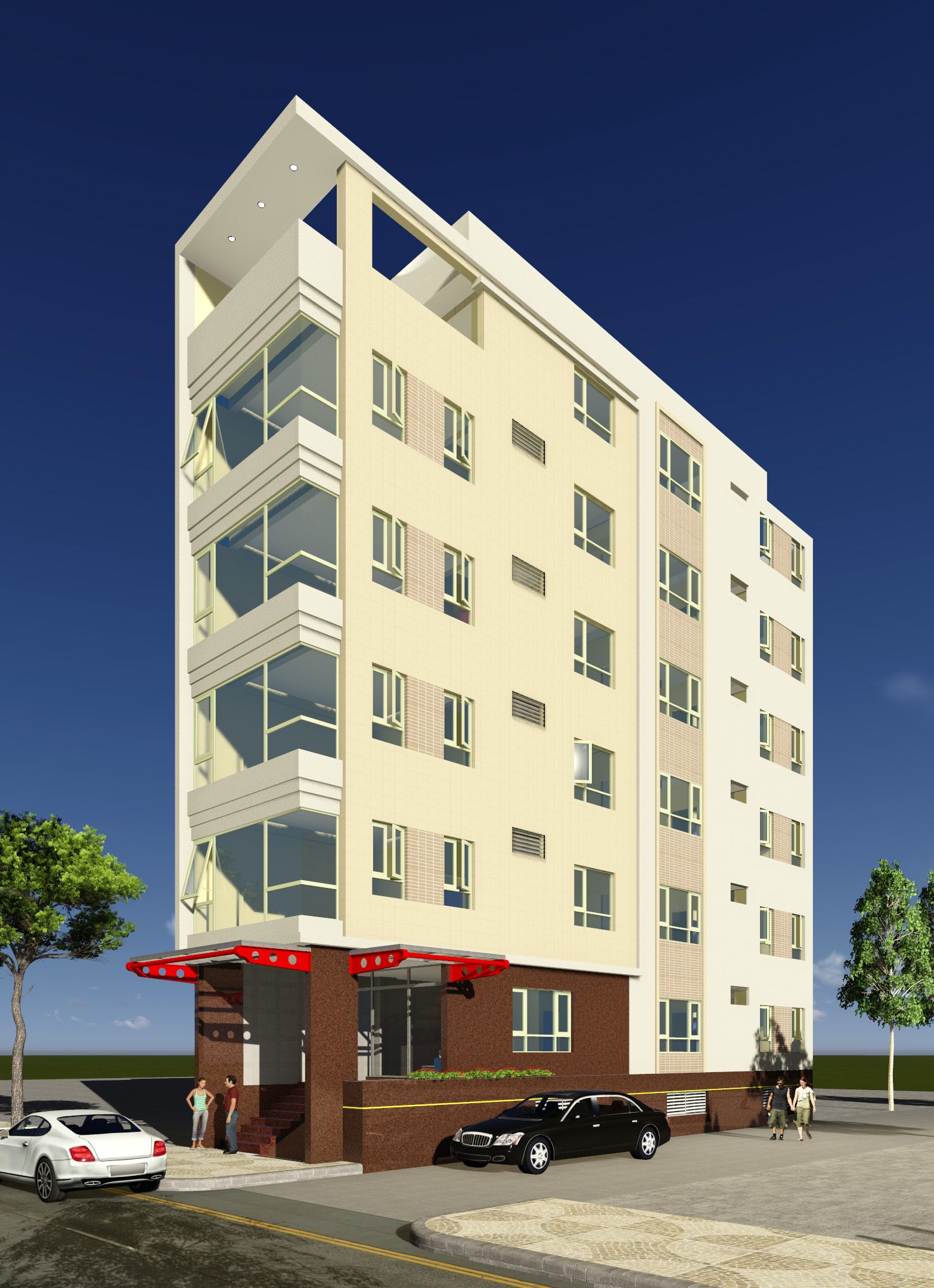 Dự án 85 Thạch Thị Thanh – công trình đã thi công