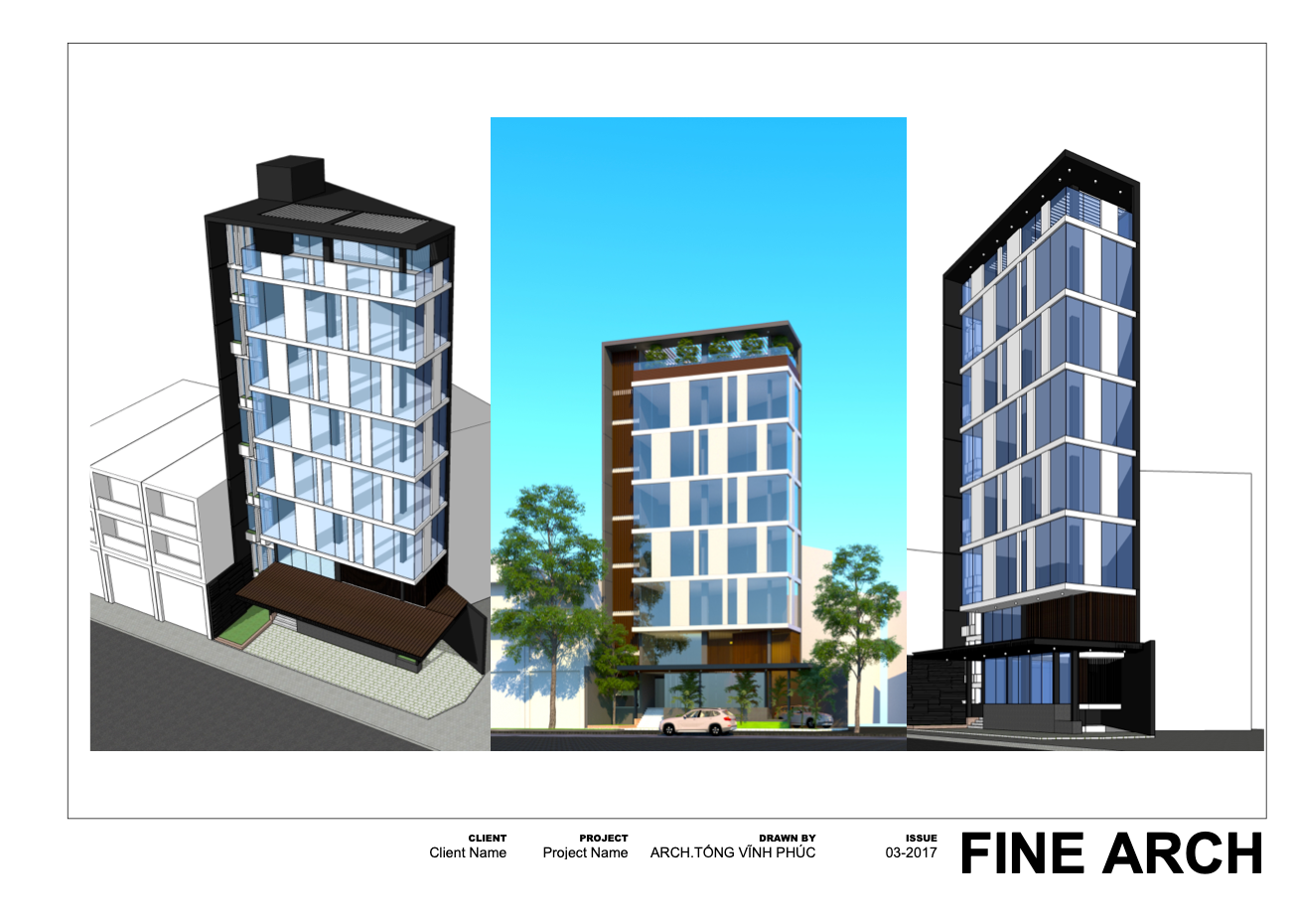 Cao ốc Vina T&T – công trình đã thi công