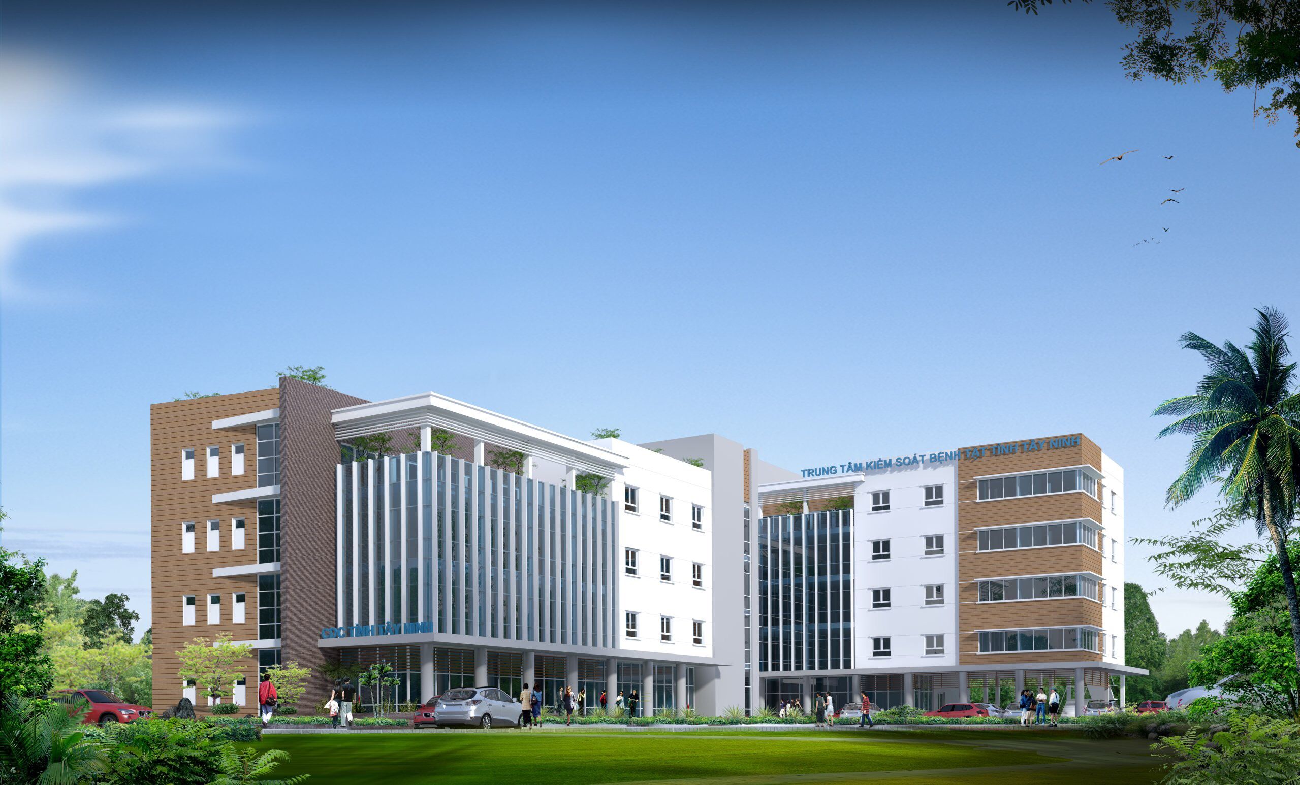 Trung tâm Kiểm soát bệnh tật Tây Ninh (CDC Tây Ninh) – công trình đã thi công