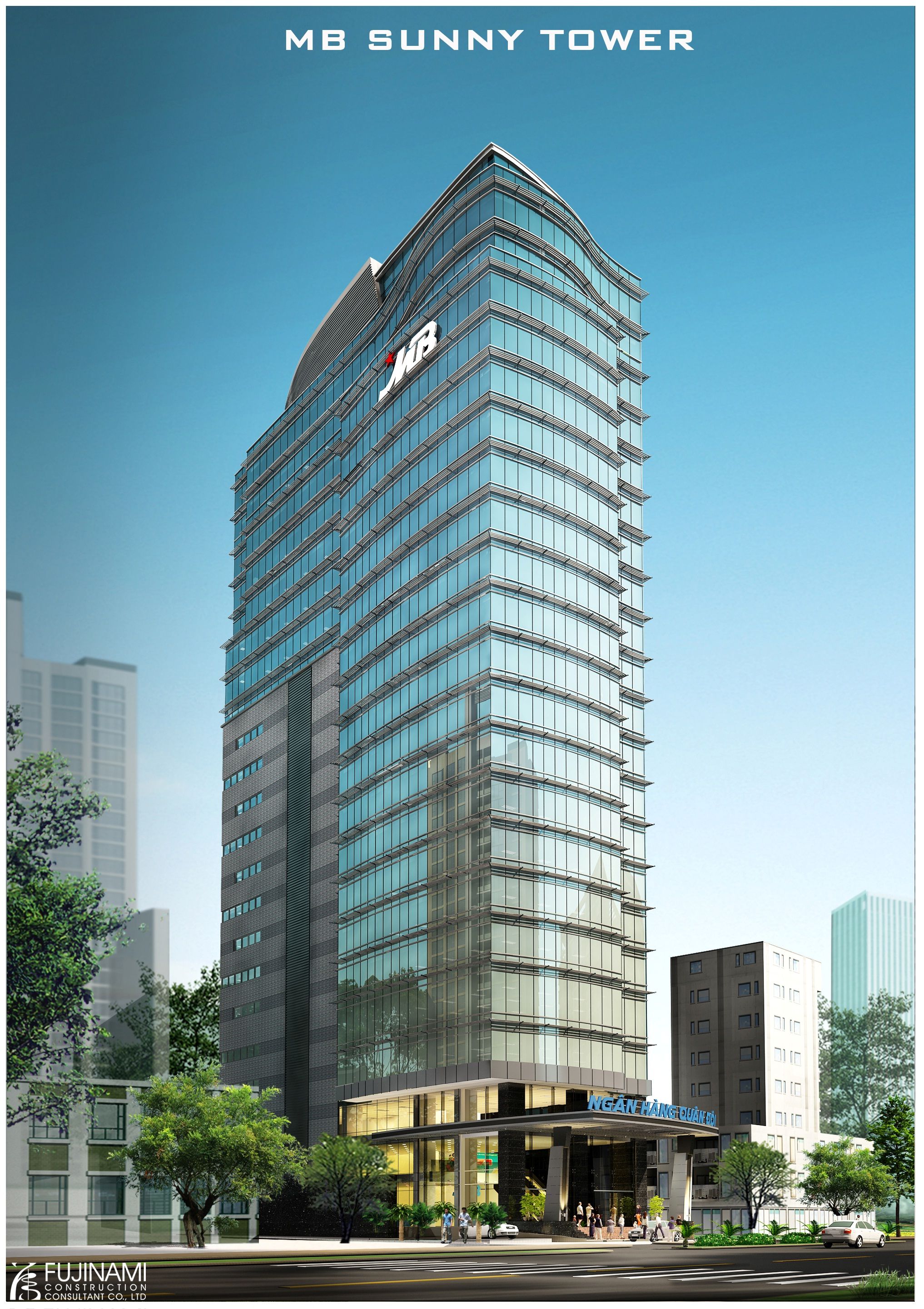 MBBank Sunny Tower – công trình đã thi công