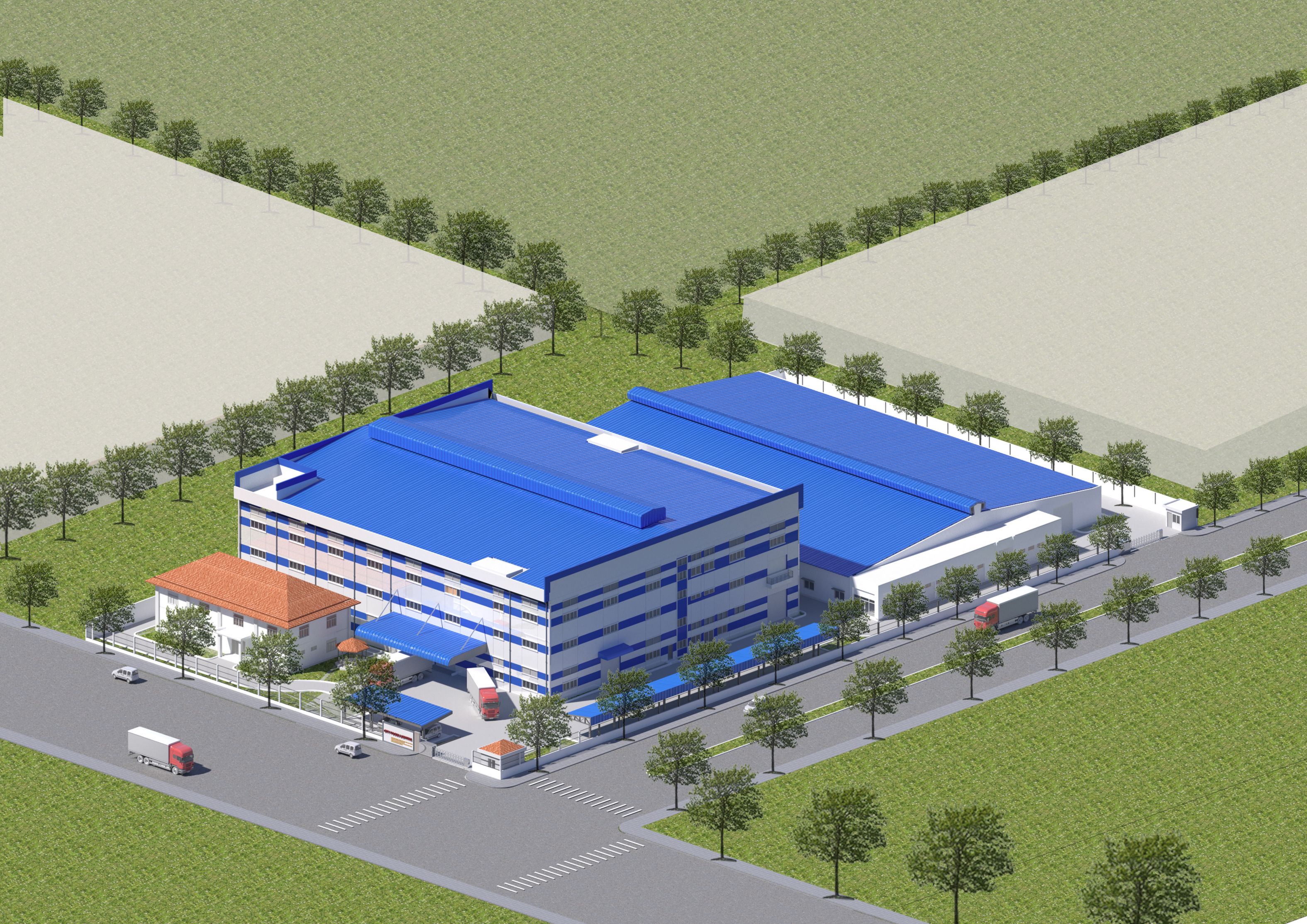 Nhà máy Focus City Lighting – công trình đã thi công