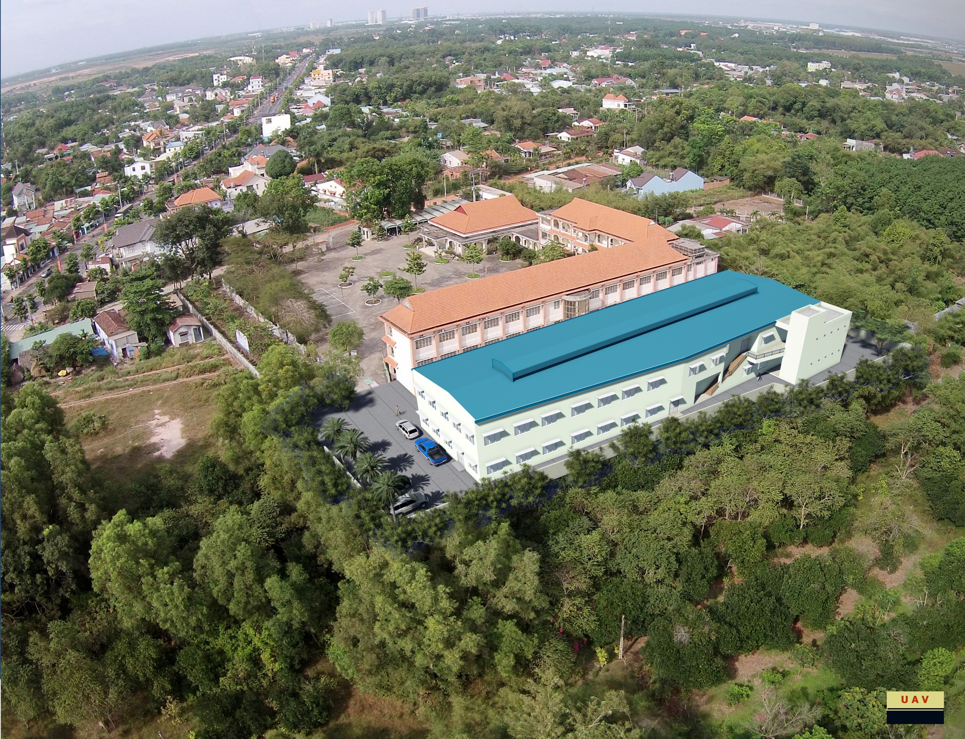 Trường Cao đẳng Việt Hàn – công trình đã thi công